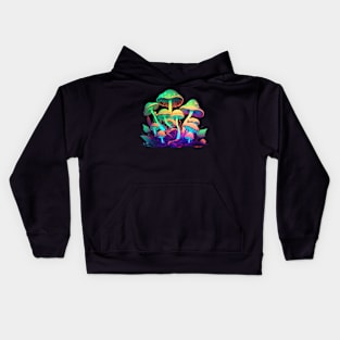 Psychedelic Mushrooms Kids Hoodie